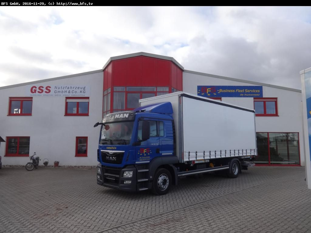MAN TGS 18.440 4x2 LL-U Euro 6, Wechselsystem, LBW, - Camión portacontenedore/ Intercambiable: foto 1 MAN TGS 18.440 4x2 LL-U Euro 6, Wechselsystem, LBW, - Camión portacontenedore/ Intercambiable: foto 1