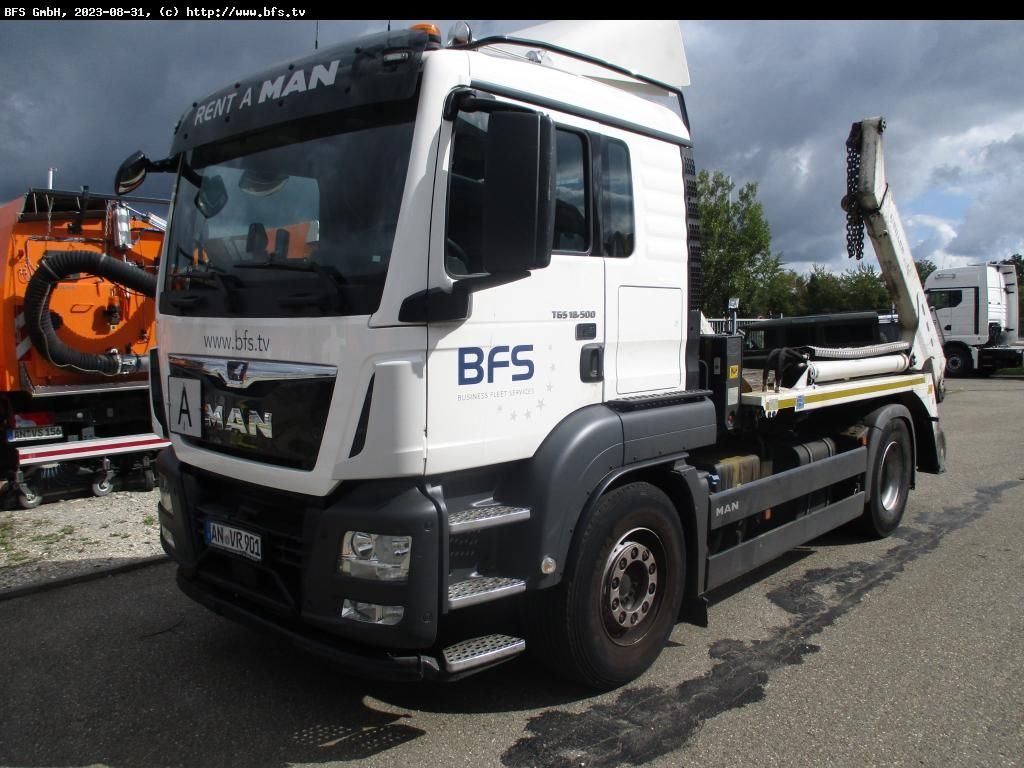 MAN TGS 18.500 4x2 BL AK 12 , Hochkippeinrichtung - Camión volquete: foto 1 MAN TGS 18.500 4x2 BL AK 12 , Hochkippeinrichtung - Camión volquete: foto 1