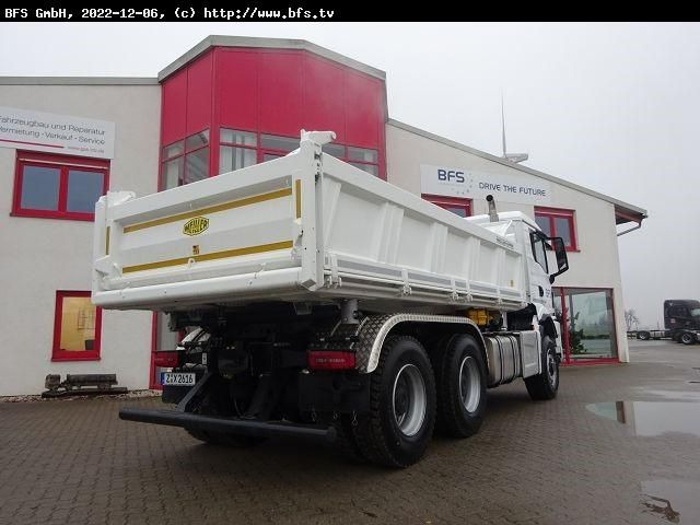 MAN TGS (TG3) 33.470 6x6 H BL 6x6H, Anh.-kipphydraul - Camión volquete: foto 3 MAN TGS (TG3) 33.470 6x6 H BL 6x6H, Anh.-kipphydraul - Camión volquete: foto 3