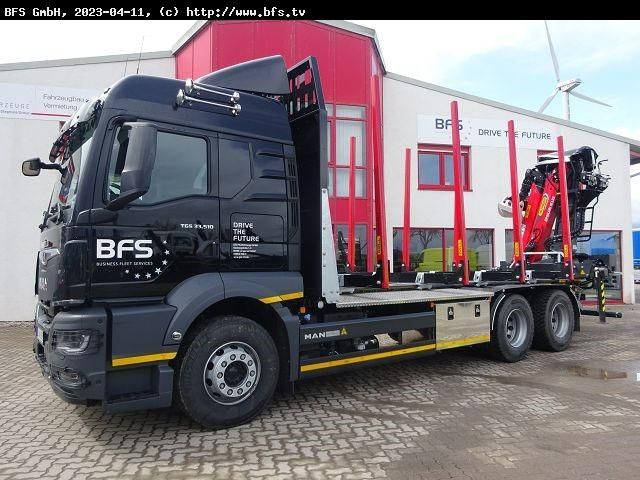 MAN TGS (TG3) 33.510 6x4 BL CH - Camión forestal: foto 1 MAN TGS (TG3) 33.510 6x4 BL CH - Camión forestal: foto 1