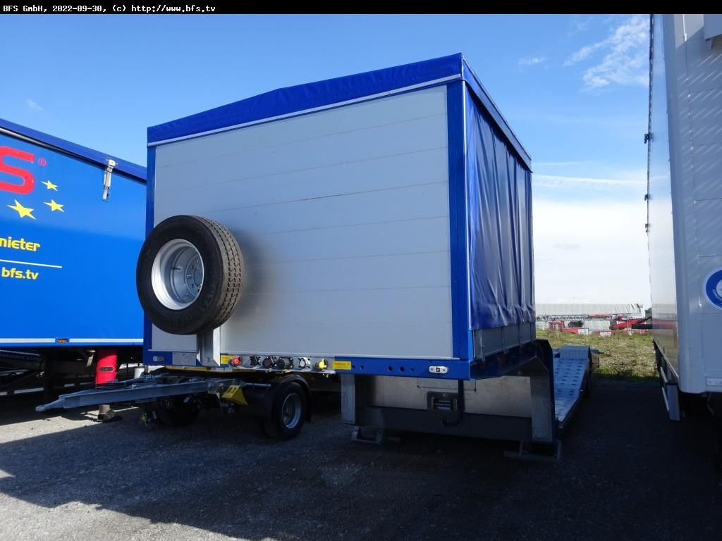 Semi Trailer 19 AF 1-Achs Tieflader Plane - Semirremolque góndola rebajadas: foto 1 Semi Trailer 19 AF 1-Achs Tieflader Plane - Semirremolque góndola rebajadas: foto 1