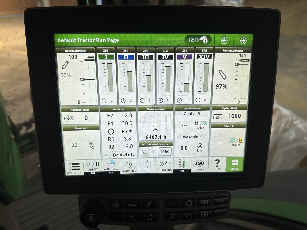 Tractor John Deere 7290R AutoPower 55 km/h ABS 310 PS GPS: foto 16