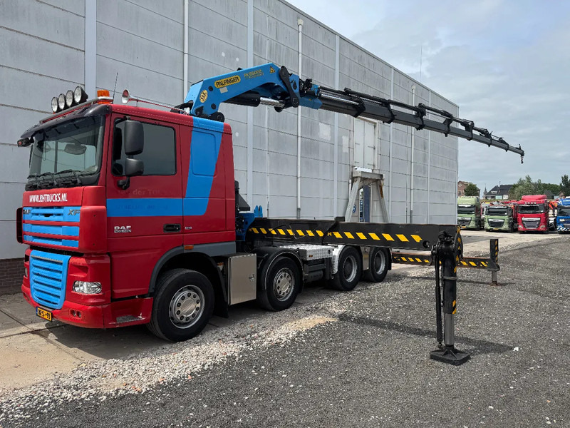 DAF XF 105.460 8X4 PALFINGER PK78002+ REMOTE CONTROL HUB REDUCTION TÜV TILL 03-2026 - Cabeza tractora: foto 1 DAF XF 105.460 8X4 PALFINGER PK78002+ REMOTE CONTROL HUB REDUCTION TÜV TILL 03-2026 - Cabeza tractora: foto 1