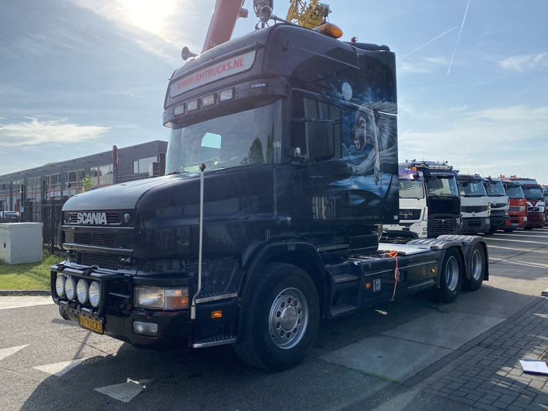 Scania T164-580 V8 6X2 + RETARDER + KIEPHYDRAULIEK - EURO 3 - MANUAL GEAR - Cabeza tractora: foto 4 Scania T164-580 V8 6X2 + RETARDER + KIEPHYDRAULIEK - EURO 3 - MANUAL GEAR - Cabeza tractora: foto 4