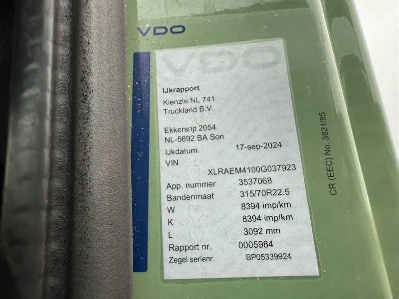 Leasing para DAF CF 290 4X2 EURO 6 + MULTILIFT SKIPLOADER (HIAB) DAF CF 290 4X2 EURO 6 + MULTILIFT SKIPLOADER (HIAB): foto 19