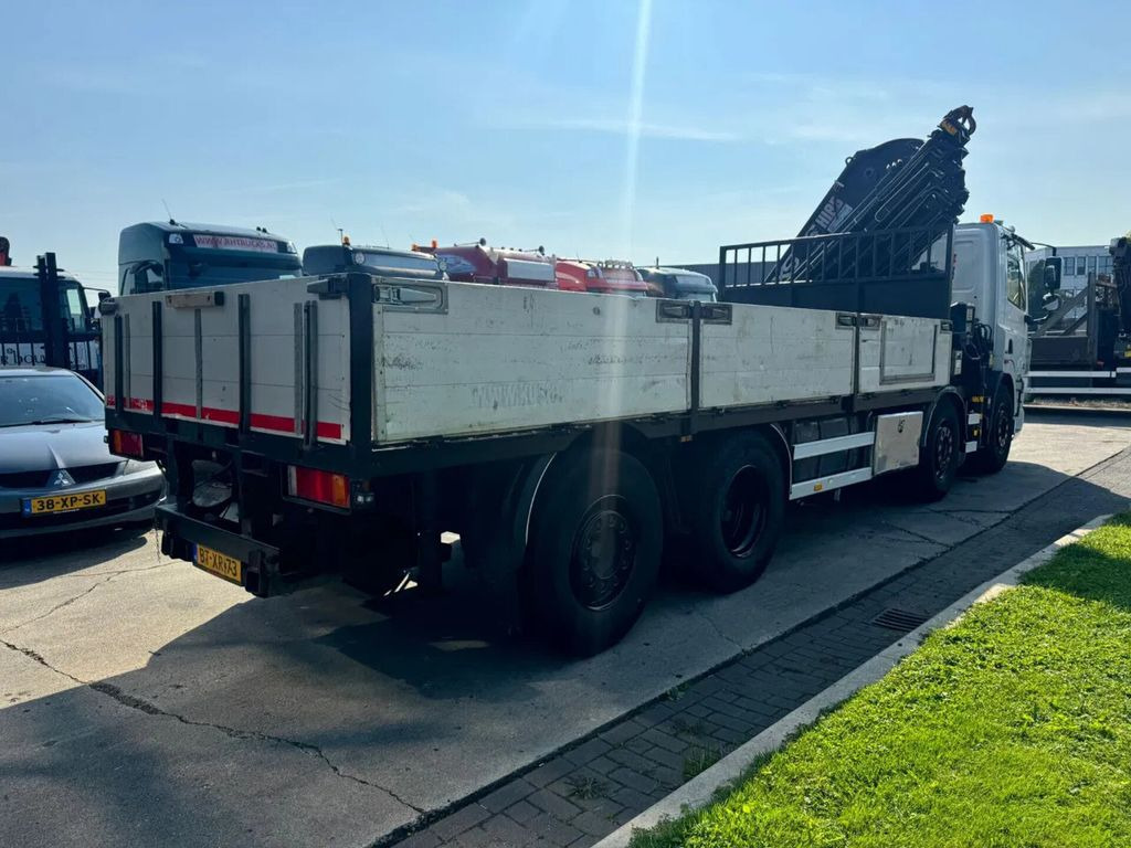 Camión caja abierta, Camión grúa DAF CF 85 8x2 HIAB 422E8 REMOTE CONTROLE: foto 13