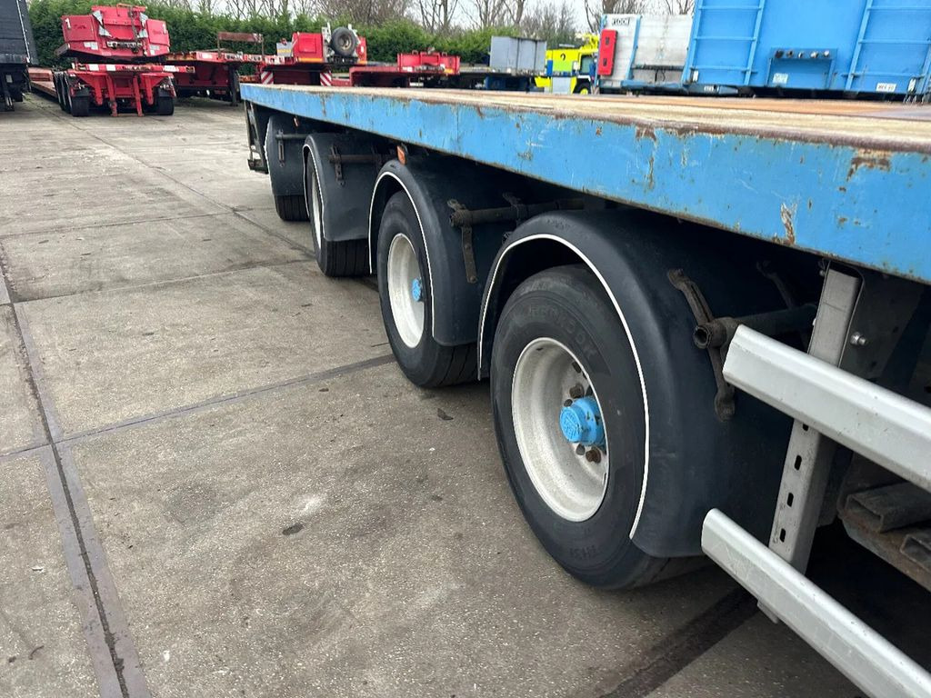 Semirremolque plataforma/ Caja abierta Floor 2 AXLE STEERING an 2 LIFT AXLE: foto 8
