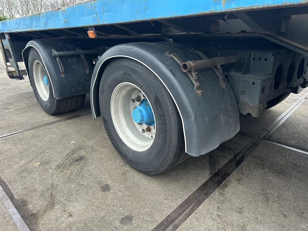 Semirremolque plataforma/ Caja abierta Floor 2 AXLE STEERING an 2 LIFT AXLE: foto 6
