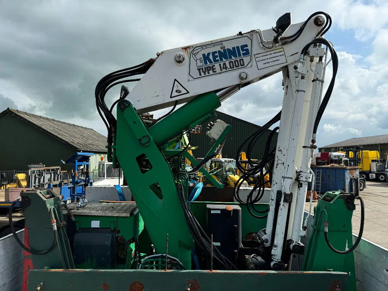 Semirremolque plataforma/ Caja abierta Floor FLO 18 30 S2 + KENNIS CRANE 3X STEERING AXLE: foto 14