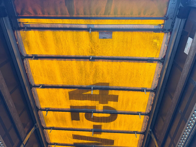 Remolque con toldo Hertoghs AC2 BPW AXLE SLIDING ROOF: foto 9