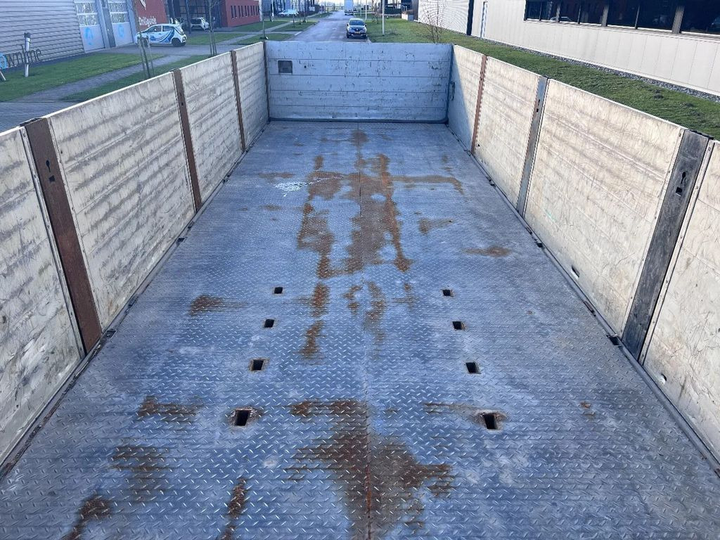 Remolque plataforma/ Caja abierta Kel-Berg 3 AXLE - OPEN BOX 7,55 METER + LIFTING AXLE: foto 8