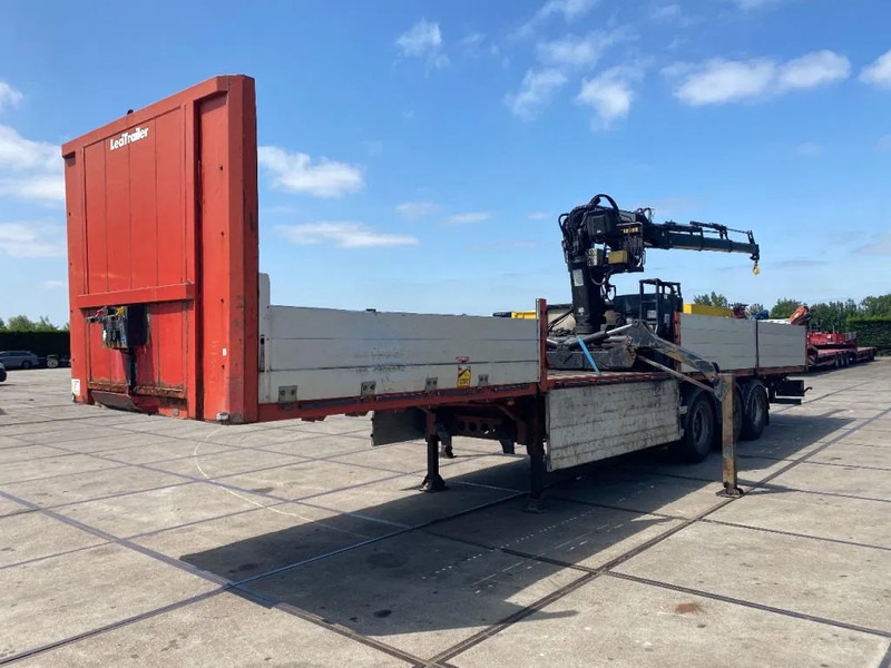 Lecitrailer MET HIAB R165 F3 - Semirremolque plataforma/ Caja abierta: foto 1 Lecitrailer MET HIAB R165 F3 - Semirremolque plataforma/ Caja abierta: foto 1