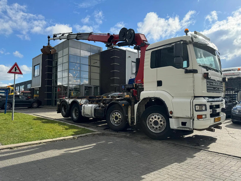 MAN TGA 35.440 8X2 - EURO 4 + HMF 2620K-RC 2018! + REMOTE + HYDRAUTO CABLE LIFT + LIFTING AXLE - Camión con equipo de cable, Camión grúa: foto 2 MAN TGA 35.440 8X2 - EURO 4 + HMF 2620K-RC 2018! + REMOTE + HYDRAUTO CABLE LIFT + LIFTING AXLE - Camión con equipo de cable, Camión grúa: foto 2