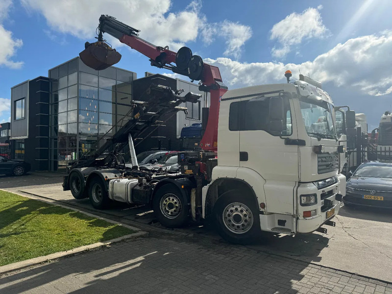 MAN TGA 35.440 8X2 - EURO 4 + HMF 2620K-RC 2018! + REMOTE + HYDRAUTO CABLE LIFT + LIFTING AXLE - Camión con equipo de cable, Camión grúa: foto 4 MAN TGA 35.440 8X2 - EURO 4 + HMF 2620K-RC 2018! + REMOTE + HYDRAUTO CABLE LIFT + LIFTING AXLE - Camión con equipo de cable, Camión grúa: foto 4