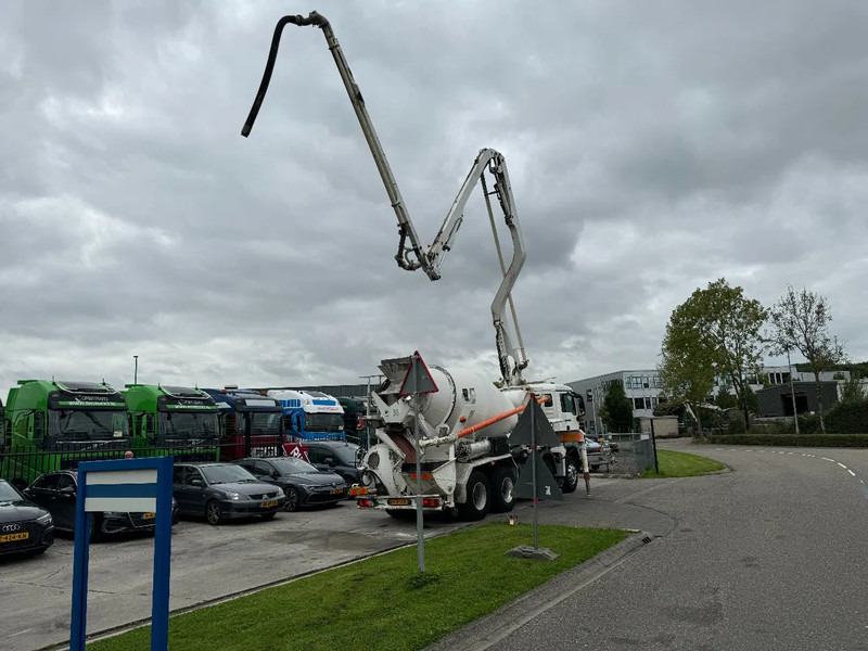 MAN TGS 35.400 8X4 PUTZMEISTER PUMP 21-3 + LIEBHERR MIXER - Camión bomba de hormigón: foto 4 MAN TGS 35.400 8X4 PUTZMEISTER PUMP 21-3 + LIEBHERR MIXER - Camión bomba de hormigón: foto 4