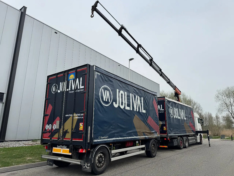 MAN TGX 26.480 6X2 - EURO 6 + PALFINGER PK20002 + REMOTE + LECITRAILER HANGER - Camión lona, Camión grúa: foto 2 MAN TGX 26.480 6X2 - EURO 6 + PALFINGER PK20002 + REMOTE + LECITRAILER HANGER - Camión lona, Camión grúa: foto 2
