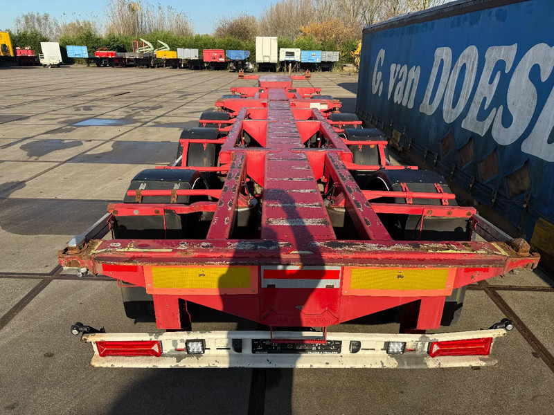 Nooteboom CT-53-04D + CT-26-01,COMBITRAILER 2x20-30-40-45ft HC, 3 X LIFT 2 X STUUR TUV TILL 08-03-2026 - Semirremolque portacontenedore/ Intercambiable: foto 3 Nooteboom CT-53-04D + CT-26-01,COMBITRAILER 2x20-30-40-45ft HC, 3 X LIFT 2 X STUUR TUV TILL 08-03-2026 - Semirremolque portacontenedore/ Intercambiable: foto 3