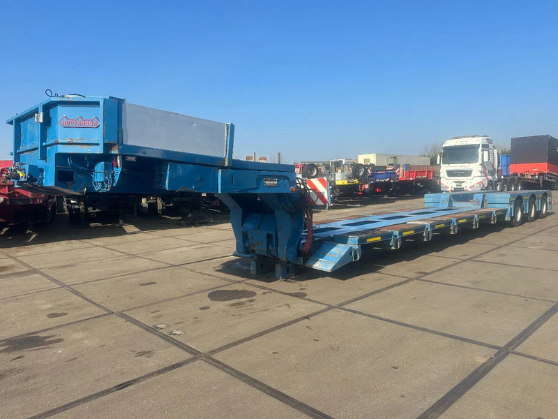 Nooteboom EURO 54-03 3 AXLE STEERING, EXTENDABLE - Semirremolque góndola rebajadas: foto 1 Nooteboom EURO 54-03 3 AXLE STEERING, EXTENDABLE - Semirremolque góndola rebajadas: foto 1