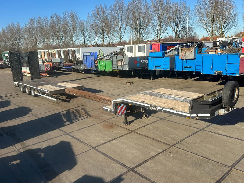 Nooteboom OSDS-48-03V, 6 M EXTENDABLE, LAST AXLE STEERING. FIRST LIFT AXEL, HYDRAULIC RAMPS - Semirremolque góndola rebajadas: foto 1 Nooteboom OSDS-48-03V, 6 M EXTENDABLE, LAST AXLE STEERING. FIRST LIFT AXEL, HYDRAULIC RAMPS - Semirremolque góndola rebajadas: foto 1