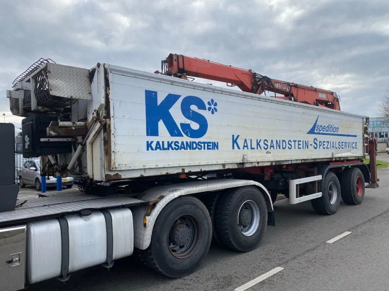 Orthaus 2 ASSIGE STEERING AXEL MKG HLK 330 VG CRANE - Semirremolque plataforma/ Caja abierta: foto 3 Orthaus 2 ASSIGE STEERING AXEL MKG HLK 330 VG CRANE - Semirremolque plataforma/ Caja abierta: foto 3