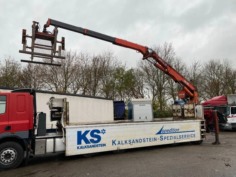 Orthaus 2 ASSIGE STEERING AXEL MKG HLK 330 VG CRANE - Semirremolque plataforma/ Caja abierta: foto 1 Orthaus 2 ASSIGE STEERING AXEL MKG HLK 330 VG CRANE - Semirremolque plataforma/ Caja abierta: foto 1