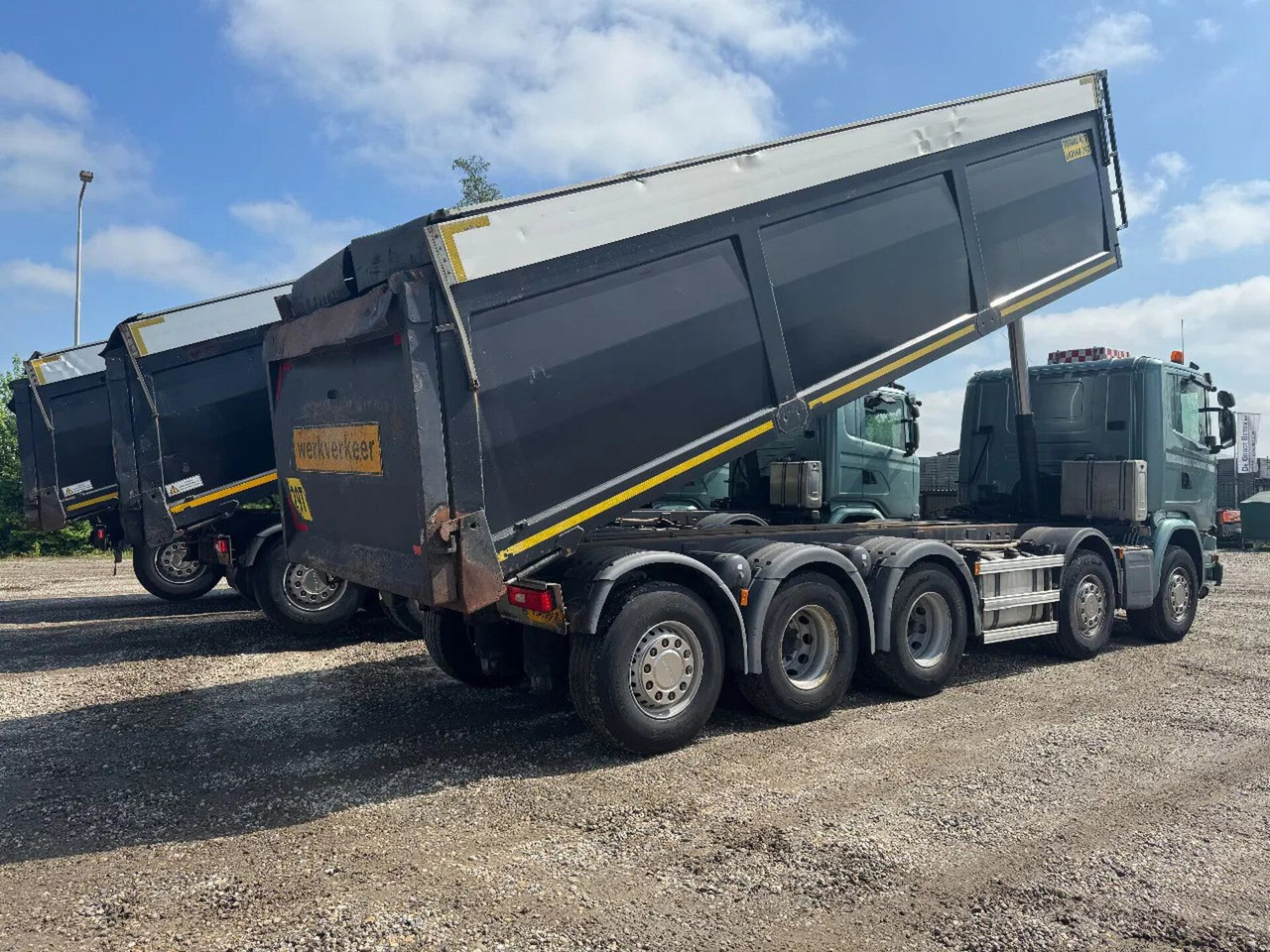 Camión volquete Scania G450 10X4 3 UNITS VAKO KIPPER EURO 6: foto 6
