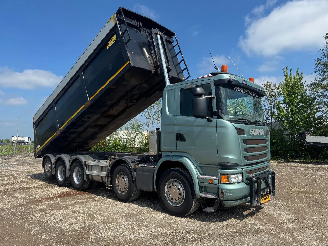 Camión volquete Scania G450 10X4 3 UNITS VAKO KIPPER EURO 6: foto 7