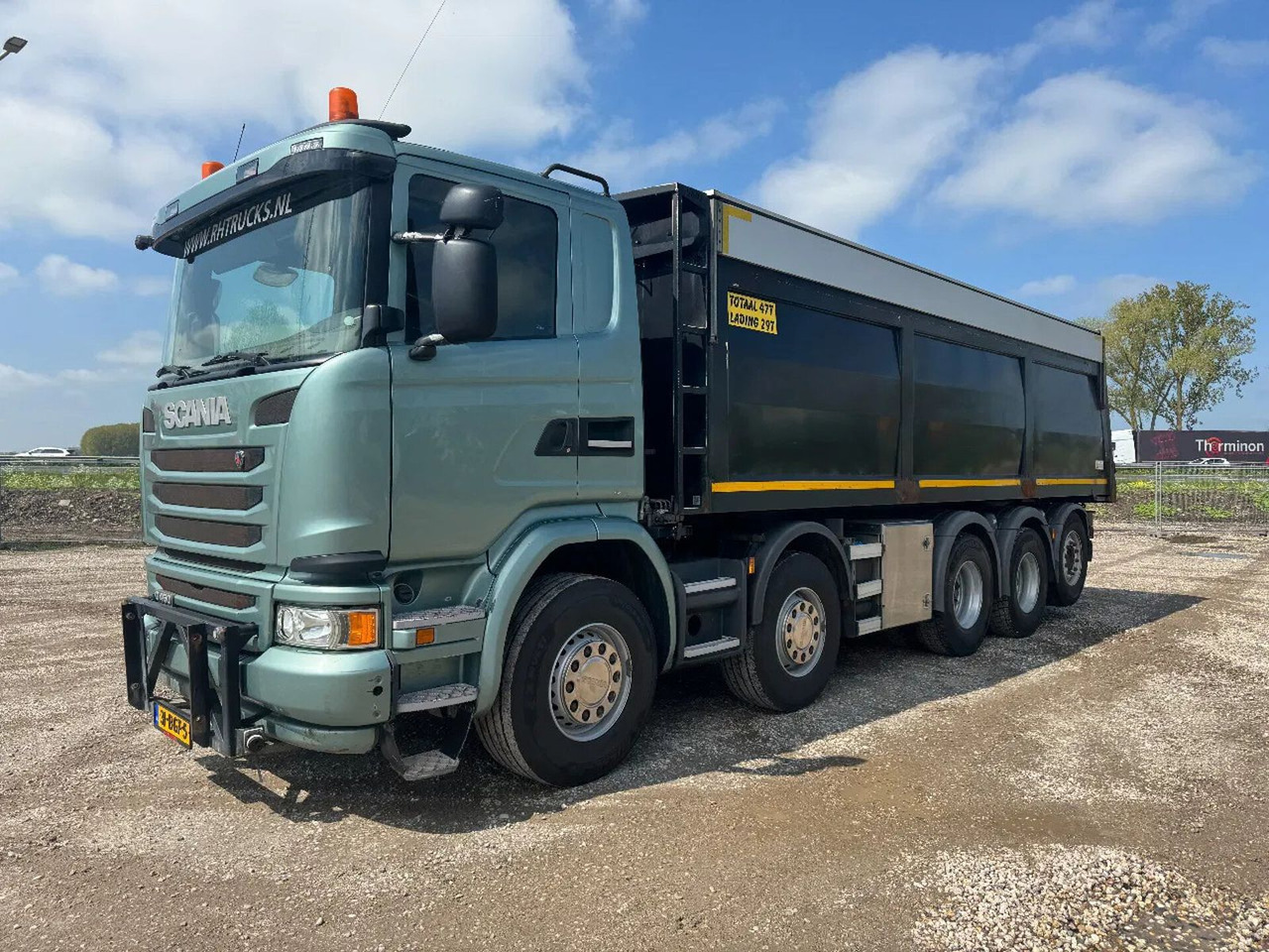Camión volquete Scania G450 10X4 3 UNITS VAKO KIPPER EURO 6: foto 13