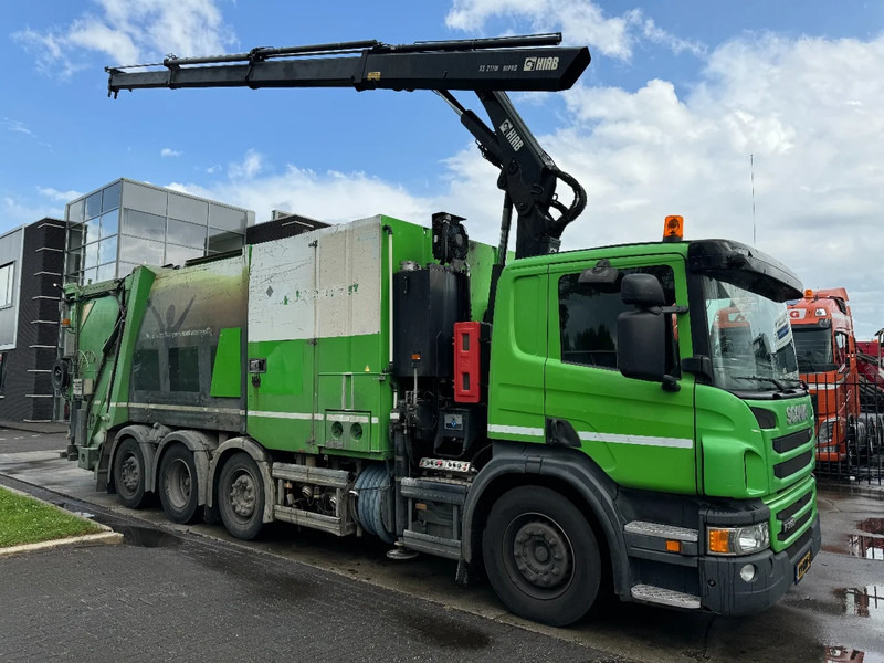 Scania P360 8X2 - HIAB 211BW-3 + FAUN VARIOPRESS - ONLY 198.135 KM - Camión de basura: foto 2 Scania P360 8X2 - HIAB 211BW-3 + FAUN VARIOPRESS - ONLY 198.135 KM - Camión de basura: foto 2