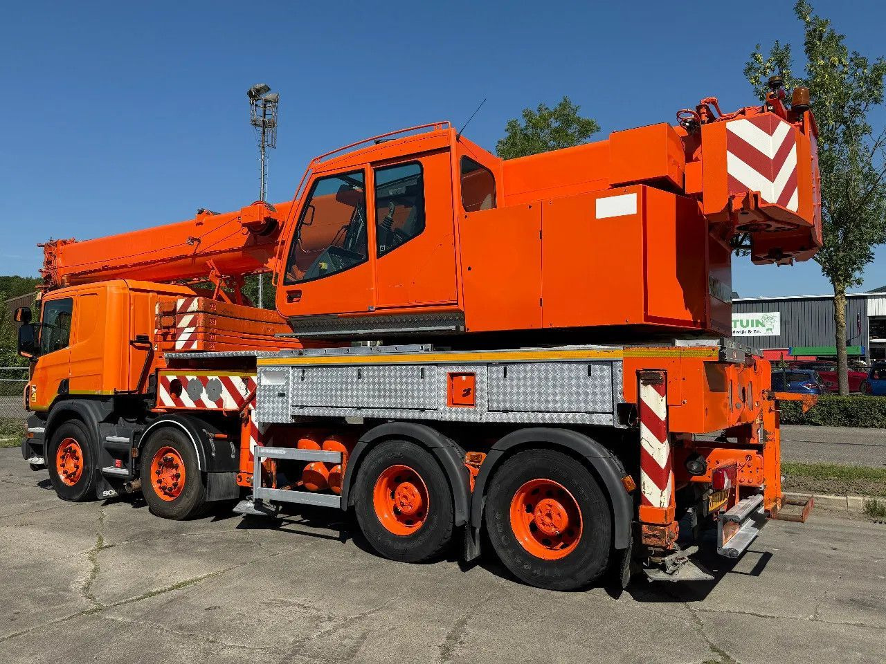 Scania P380 8X4 + FAUN HK40 + FLYJIB + BALLASTBL. 6,9 T - Camión grúa: foto 4 Scania P380 8X4 + FAUN HK40 + FLYJIB + BALLASTBL. 6,9 T - Camión grúa: foto 4