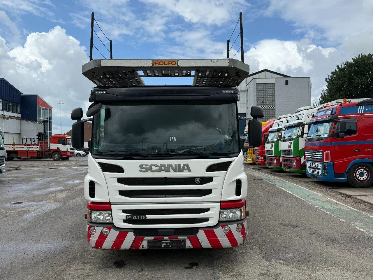 Scania P410 EURO 6 + ROLFO 2015 YEAR COMPLETE! - Camión portavehículos: foto 3 Scania P410 EURO 6 + ROLFO 2015 YEAR COMPLETE! - Camión portavehículos: foto 3