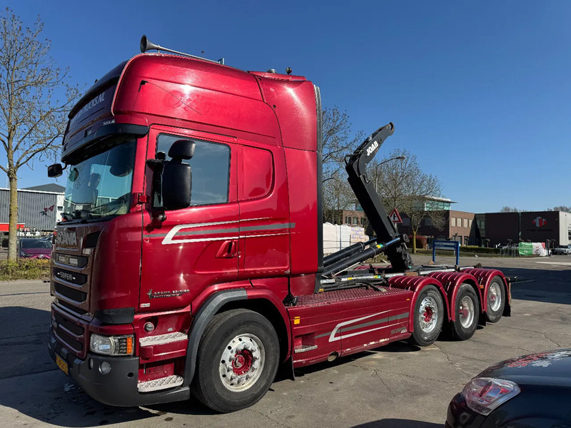 Scania R450 8X2 - EURO 6 + JOAB 24T HOOKLIFT + LIFT/STEERING AXLE - Camión multibasculante: foto 1 Scania R450 8X2 - EURO 6 + JOAB 24T HOOKLIFT + LIFT/STEERING AXLE - Camión multibasculante: foto 1