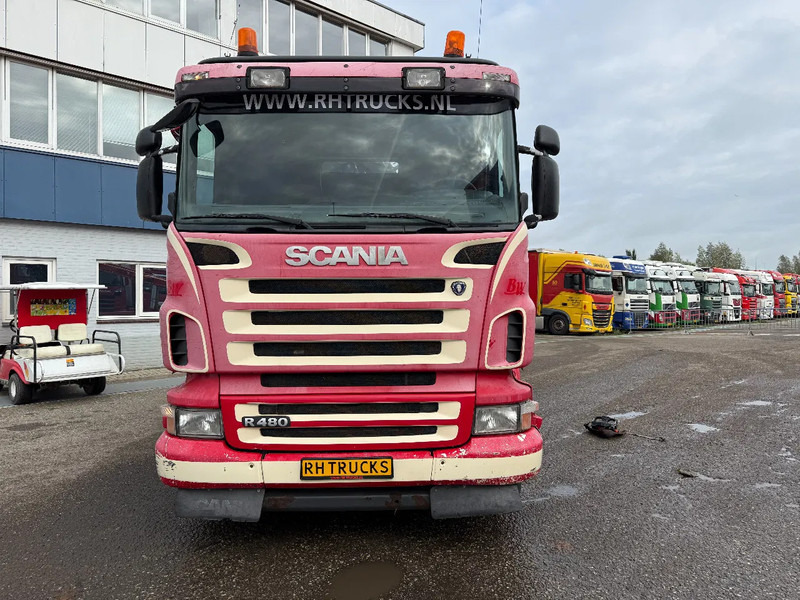 Scania R480 8X2 + HIAB 220-4 + REMOTE + HIAB MULTILIFT - Camión con equipo de cable, Camión grúa: foto 5 Scania R480 8X2 + HIAB 220-4 + REMOTE + HIAB MULTILIFT - Camión con equipo de cable, Camión grúa: foto 5