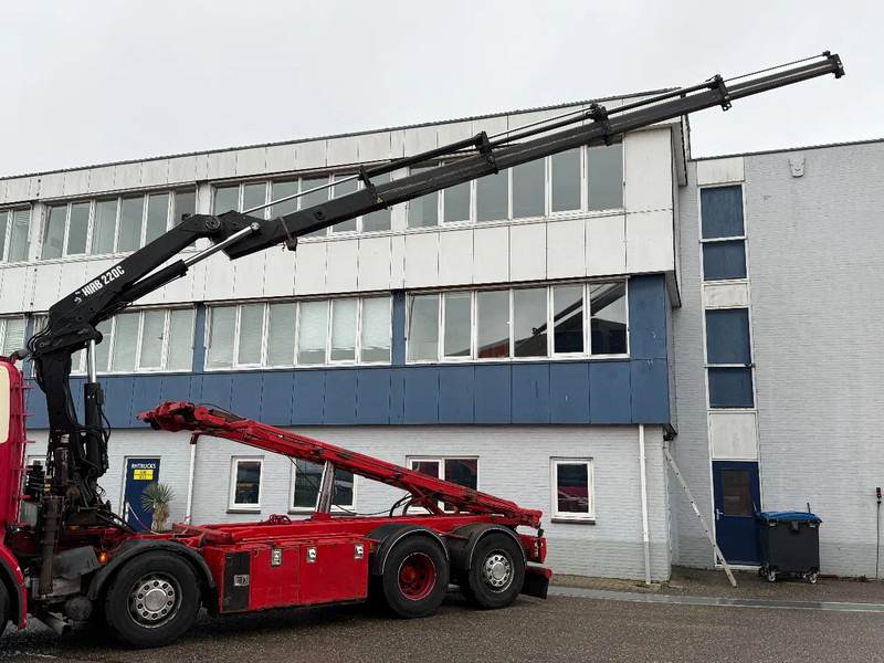 Scania R480 8X2 + HIAB 220-4 + REMOTE + HIAB MULTILIFT - Camión con equipo de cable, Camión grúa: foto 3 Scania R480 8X2 + HIAB 220-4 + REMOTE + HIAB MULTILIFT - Camión con equipo de cable, Camión grúa: foto 3