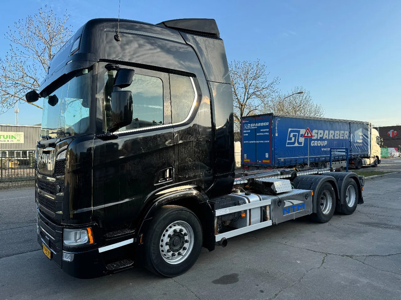 Camión multibasculante Scania R580 V8 NGS 6X2 EURO 6 VDL 20T HOOK: foto 16