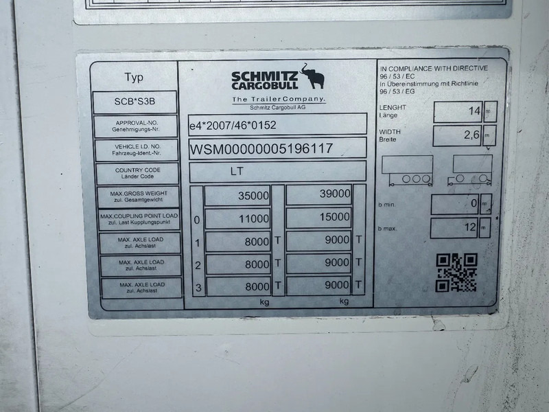 Semirremolque frigorífico Schmitz Cargobull SCB*S3B + SLXi 300 THERMO KING D&E - DOPPELSTOCK: foto 12