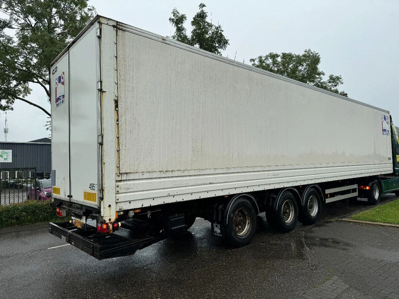 Vanhool 3B2014 - BPW + STEERING AXLE + LOADLIFT - Semirremolque caja cerrada: foto 3 Vanhool 3B2014 - BPW + STEERING AXLE + LOADLIFT - Semirremolque caja cerrada: foto 3