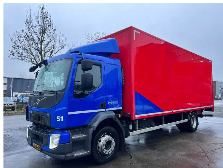 Volvo FL 250 4X2 EURO 6 599.111km DHOLLANDIA - Camión caja cerrada: foto 1 Volvo FL 250 4X2 EURO 6 599.111km DHOLLANDIA - Camión caja cerrada: foto 1