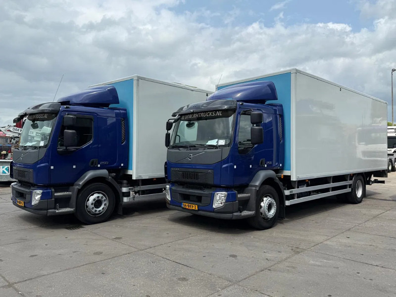 Volvo FL 250 4X2 EURO 6 DHOLLANDIA LIFT + CARGOLOCK TÜV 04-2026 - Camión caja cerrada: foto 1 Volvo FL 250 4X2 EURO 6 DHOLLANDIA LIFT + CARGOLOCK TÜV 04-2026 - Camión caja cerrada: foto 1