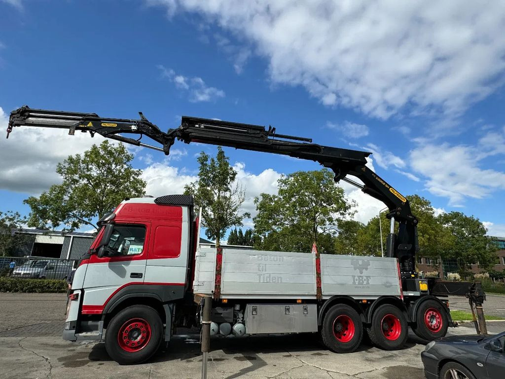 Volvo FMX 460 8X4 PALFINGER PK53002 + FLY JIP AN REMOT - Camión caja abierta, Camión grúa: foto 1 Volvo FMX 460 8X4 PALFINGER PK53002 + FLY JIP AN REMOT - Camión caja abierta, Camión grúa: foto 1