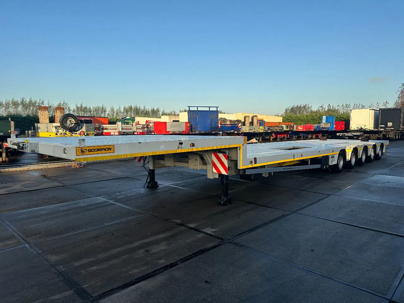 Scorpion NEW 5 AXLE 78 TON - Semirremolque góndola rebajadas: foto 1 Scorpion NEW 5 AXLE 78 TON - Semirremolque góndola rebajadas: foto 1