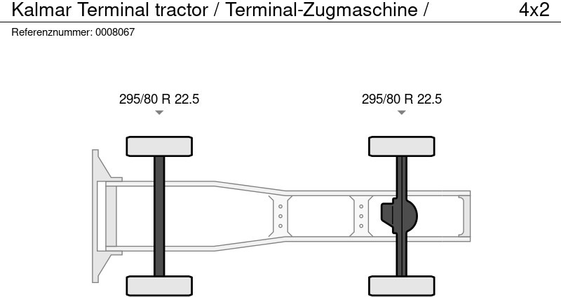 Cabeza tractora Kalmar Terminal tractor / Terminal-Zugmaschine /: foto 14 Cabeza tractora Kalmar Terminal tractor / Terminal-Zugmaschine /: foto 14