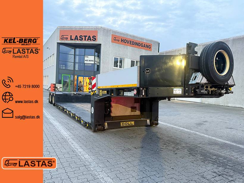 Doll Lowbed / Tieflader / Sengetrailer - Semirremolque plataforma/ Caja abierta: foto 1 Doll Lowbed / Tieflader / Sengetrailer - Semirremolque plataforma/ Caja abierta: foto 1