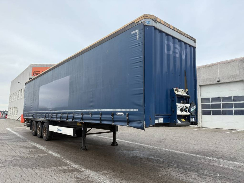 Krone 3 axle curtainside trailer - Semirremolque lona: foto 1 Krone 3 axle curtainside trailer - Semirremolque lona: foto 1