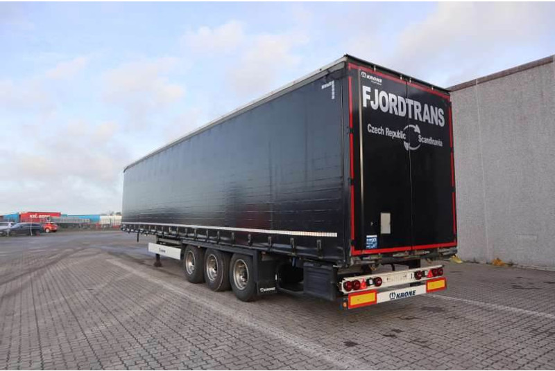 Krone 34 pl. Curtainsider/Planenauflieger/Gardintrailer - Semirremolque lona: foto 4 Krone 34 pl. Curtainsider/Planenauflieger/Gardintrailer - Semirremolque lona: foto 4