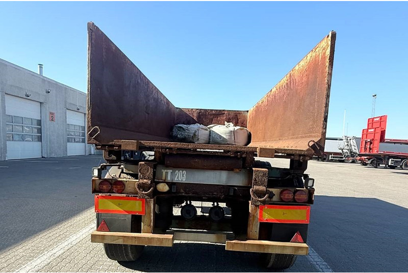 Pacton Containerchassis w. Steelbox / Stahlcontainer - Semirremolque portacontenedore/ Intercambiable: foto 4 Pacton Containerchassis w. Steelbox / Stahlcontainer - Semirremolque portacontenedore/ Intercambiable: foto 4