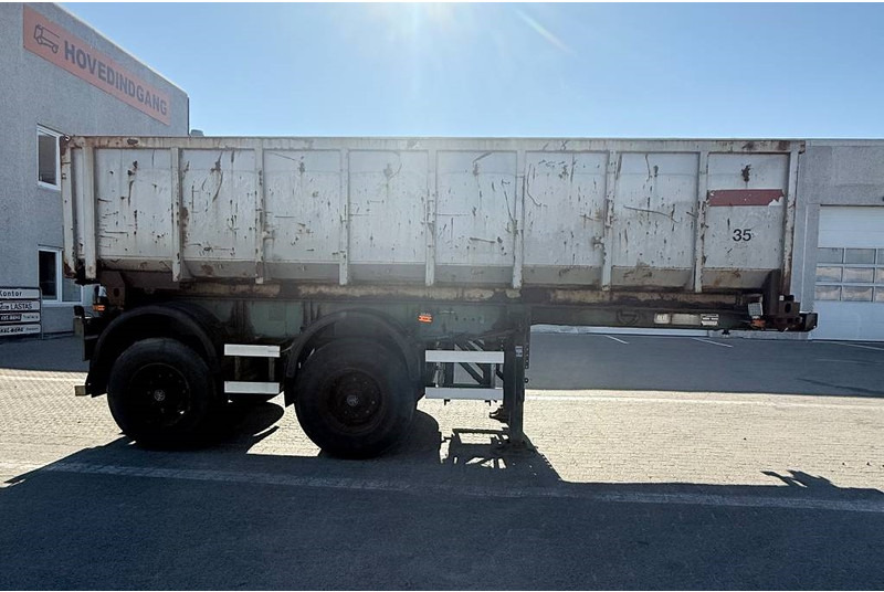 Pacton Containerchassis w. Steelbox / Stahlcontainer - Semirremolque portacontenedore/ Intercambiable: foto 2 Pacton Containerchassis w. Steelbox / Stahlcontainer - Semirremolque portacontenedore/ Intercambiable: foto 2