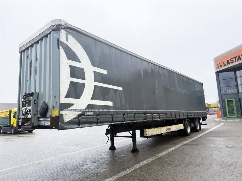 Krone 2 aks. gardintrailer - Semirremolque: foto 1 Krone 2 aks. gardintrailer - Semirremolque: foto 1