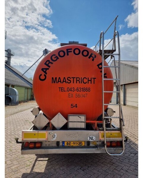 Semirremolque cisterna Burg Chemical - INOX - RVS - 31 m3 - 3 Comp.: foto 7