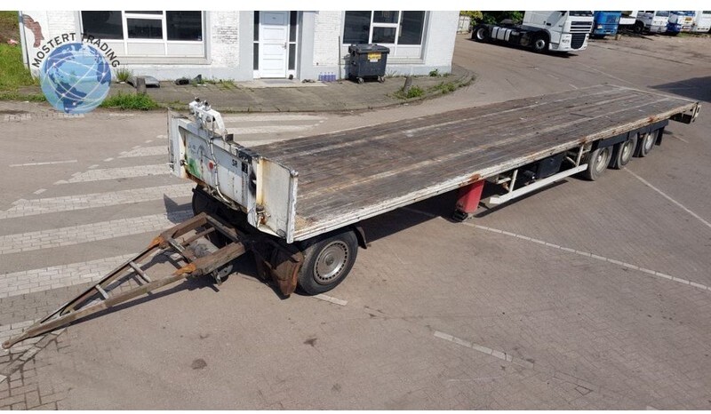 Groenewegen 90CM hoge aanhanger - Remolque plataforma/ Caja abierta: foto 1 Groenewegen 90CM hoge aanhanger - Remolque plataforma/ Caja abierta: foto 1